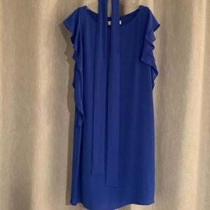 Blue with Michael Kors dress